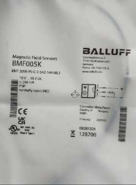 溢价-BALLUFF德国巴鲁夫BMF005K电感式接近开关