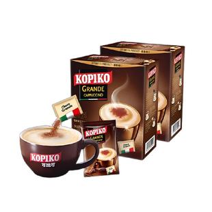 印尼进口KOPIKO可比可速溶咖啡卡布奇诺咖啡三合一加班熬夜