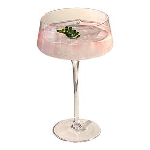 日式木村高脚水晶塔杯酒吧鸡尾酒杯马天尼杯ins果酒杯女士特调杯