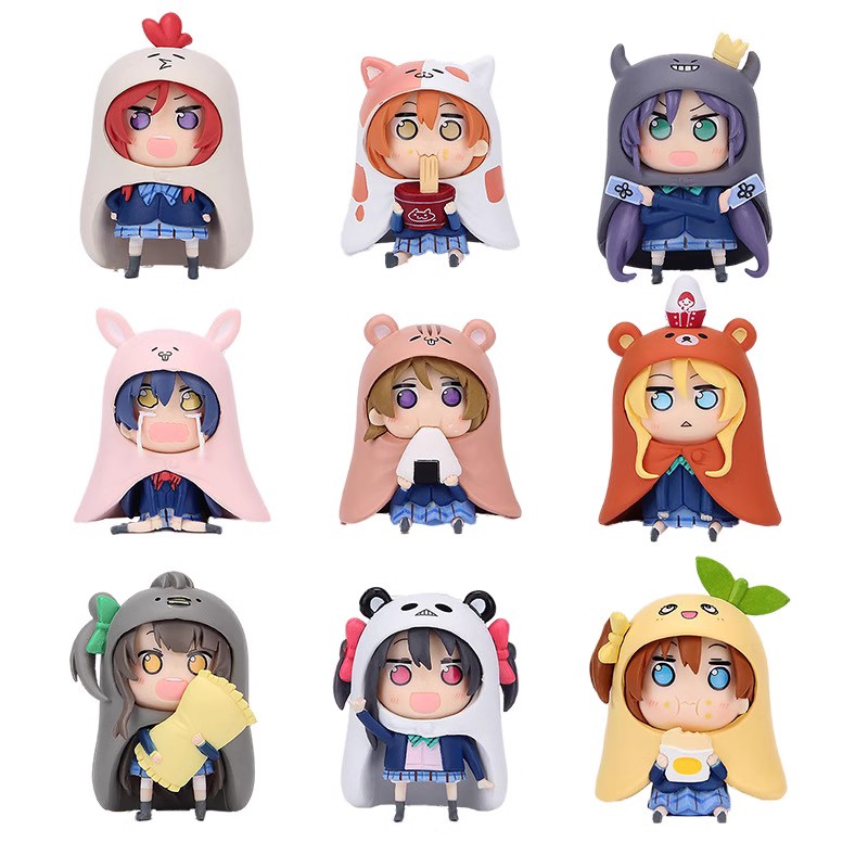 Q版Lovelive小埋干物妹手办南小鸟妮可盲盒9款粘土人公仔玩具模型