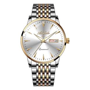 翡达防水超薄正品石英表非机械表男士夜光表抖音爆款腕表手表质感