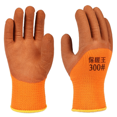 劳保手套冬季保暖耐磨乳胶发泡