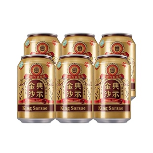 ASIA/亚洲金典沙示可乐汽水碳酸饮料330ml*6罐装沙士广州老字号
