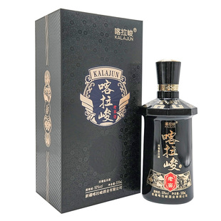 新疆伊犁白酒喀拉峻老窖50度500毫升高端浓香型整箱6瓶纯粮酿造