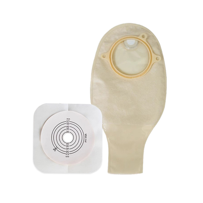 二件式平面/凸面底盘造口袋