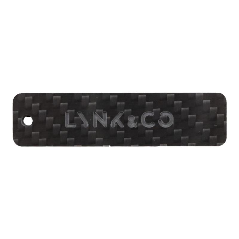 真碳纤维领克LYNK&CO 03 06 Z20 08 09 01 05汽车钥匙扣挂件礼物