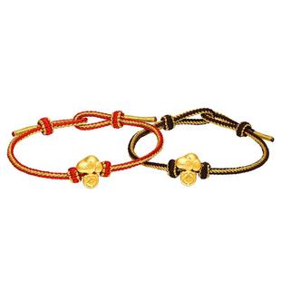 【百亿补贴】情人节TSL谢瑞麟SNOOPY史努比黄金转运珠手绳X5336