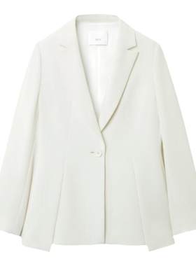 【日本进口三醋酸】OVV秋冬热卖女装平驳领修身西服外套