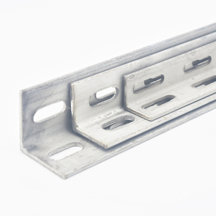 201/316/304不锈钢单双面冲孔角钢加厚三角铁支架打多孔零切定制