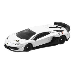 CCA彩珀1:64全合金兰博基尼飓风M4GT3小汽车模型微缩迷你儿童玩具