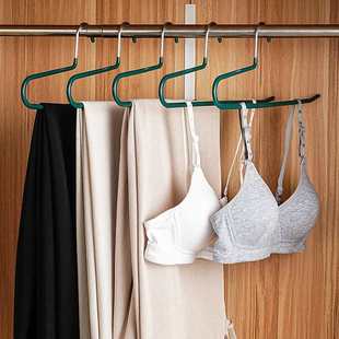 架夹无 痕衣架防滑家用裤 Z字型裤 夹鹅型成人加厚加粗衣架裤