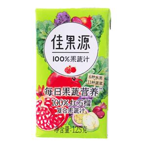 佳果源100%红石榴复合果蔬汁果汁