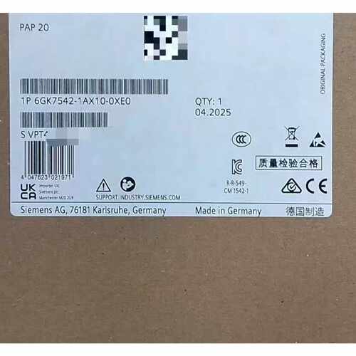 议价西门子CM1542通信模块 6GK7542/7543-1AX/5FX/5DX00/10-0XE0