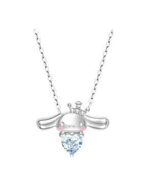 三丽鸥玉桂狗天空之心项链