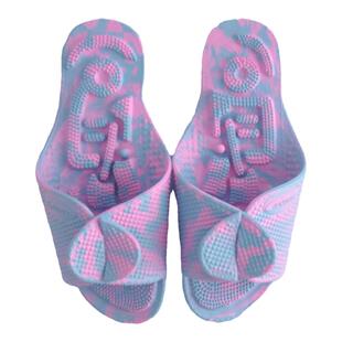 韩国代购正品cantos指压按摩拖鞋可拆卸片式EVA凉拖出差旅行便携