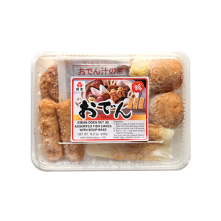 纪文日式关东煮食材速食半成品组合含料包竹轮鸣门卷鱼板丸糕商用