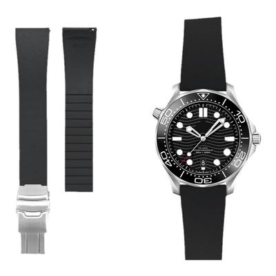 FKM氟橡胶表带快拆316精钢表扣