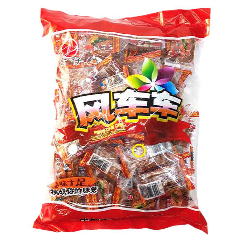 重庆 君仔风车车辣条 经典麻辣味小吃包邮儿时零食228g 素大刀肉