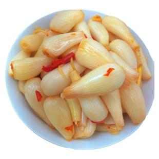 婺源特产农家自制酸荞头腌制叫子藠头开味下饭菜葱茭头教头泡菜
