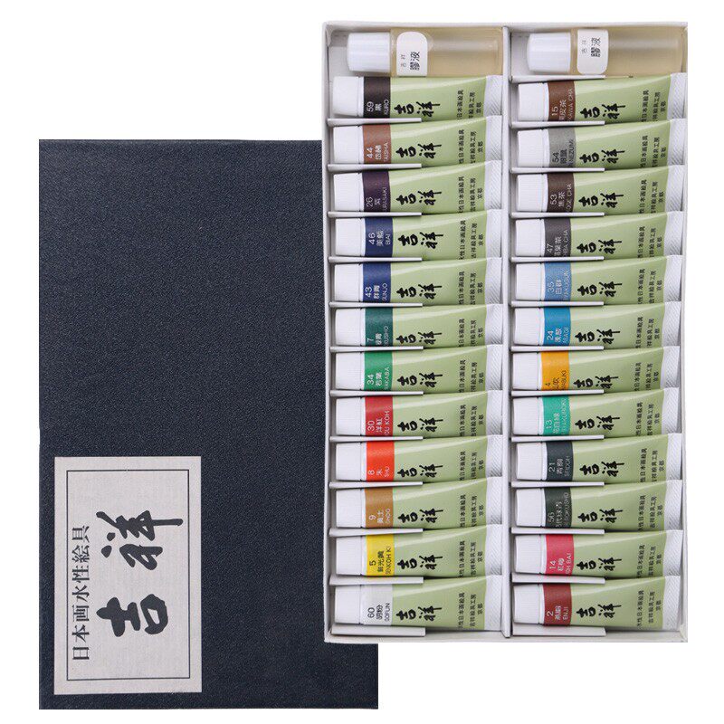 颜料进口正版吉祥水性绘具彩画