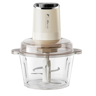 小熊绞肉机小型家用多功能搅拌电动粗细料理机2024年新款官方正品