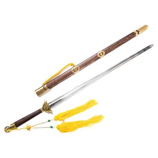 太极剑女武当双手剑不锈钢软剑陈师行武术剑表演剑练功剑男未开刃