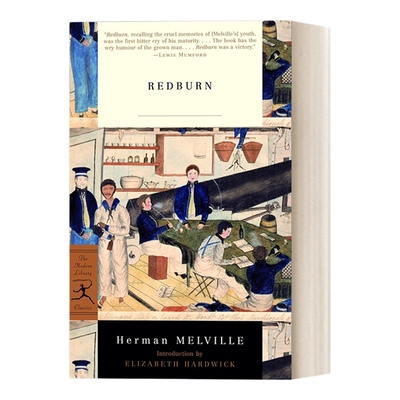 英文原版 Redburn Modern Library Classics 雷德伯恩 Herman Melville赫尔曼·梅尔维尔 兰登书屋现代图书馆经典系列 进口书籍