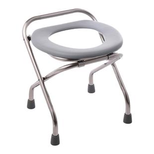 排便凳防滑老人孕妇上厕所蹲便器折叠不锈钢可移动马桶家用免安装