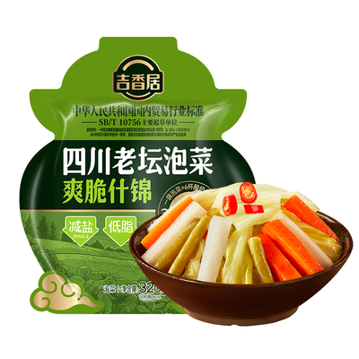 吉香居四川老坛乳酸菌泡菜320g