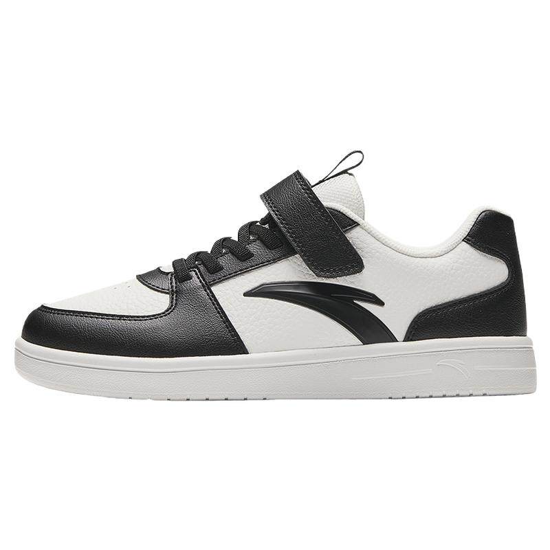 安踏儿童板鞋男童休闲鞋学生百搭小白鞋中大童轻便柔软运动鞋子