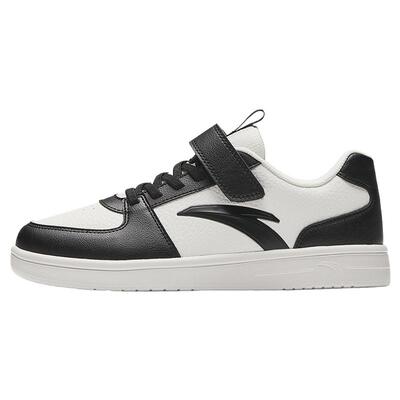 安踏儿童板鞋男童休闲鞋学生百搭小白鞋中大童轻便柔软运动鞋子