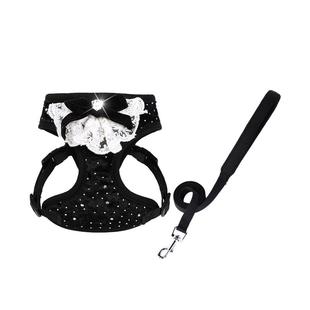 Touchdog它它猫咪胸背牵引绳背心式防挣脱不勒脖外出专用遛猫绳