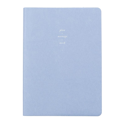 FULL商务皮面2026月周计划日程本