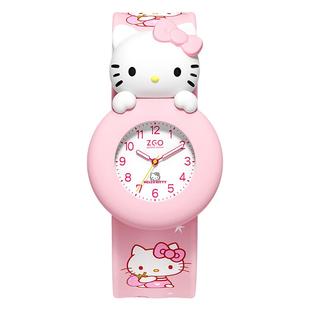 三丽鸥hellokitty儿童手表女孩3岁2女童幼儿园小朋友宝宝只看时间