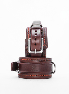 W.HSpank皮质手拷捆绑束缚道具