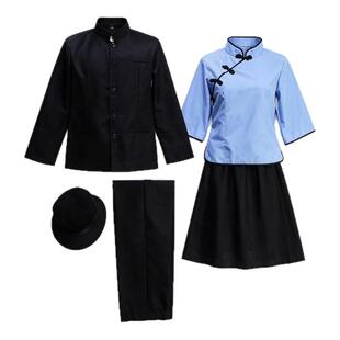 民国女学生装出租五四青年中山装学生男女复古合唱朗诵演出服租赁