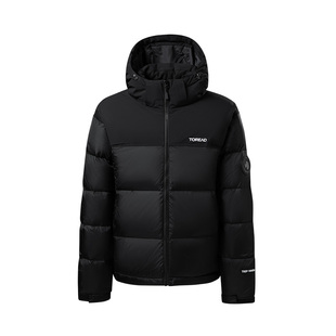 探路者多功能羽绒服男25秋冬抗寒保暖防风防水防污蓬松轻便面包服