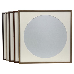 新中式正方形铝合金国画画框空框卡纸装裱作品字画相框挂墙定制框