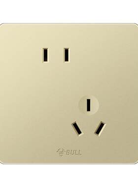 BULL/公牛86型G12大板香槟金