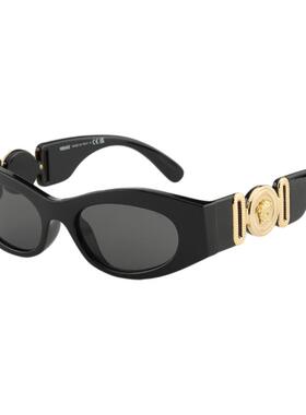【正品】VERSACE/范思哲墨镜女新品慵懒猫眼框度假太阳镜 VE4480U