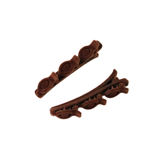 懒人侧边夹编发头饰发卡网红刘海造型夹子韩国气质简约植绒发夹女