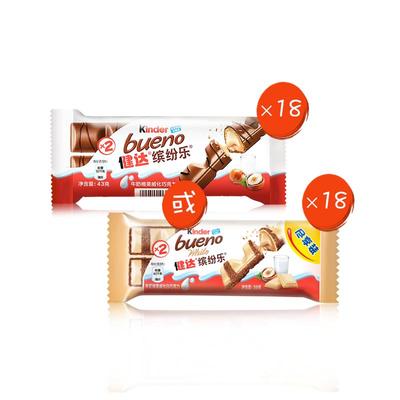 健达缤纷乐2条装*18条松脆威化