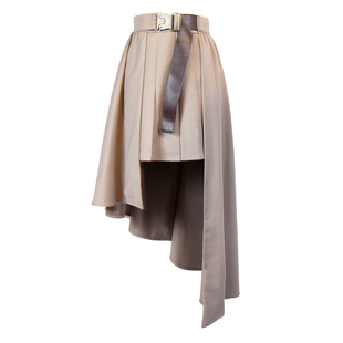 蒸汽大陆蒸汽朋克X探险家steampunk两穿超短百褶不规则裙摆半身裙