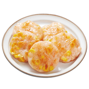 趣十八番马蹄虾饼虾仁饼玉米虾排空气炸锅儿童早餐半成品食材虾滑