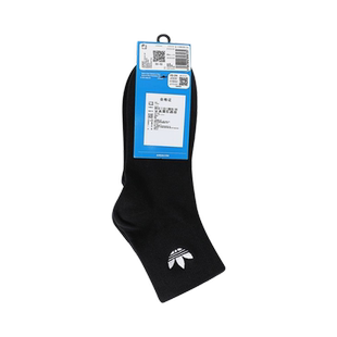 阿迪达斯三叶草男女ORI ANK SOCK 3P休闲袜子JC9287