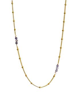 飞鸟屿城堇青石原创手作锁骨链