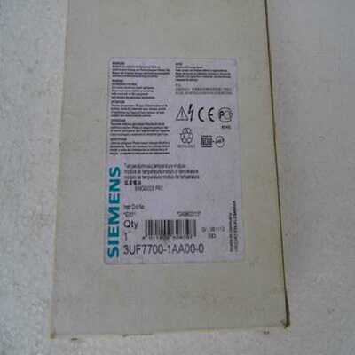 议价SIEMENS/西门子3UF7700-1AA00-0 温度模块SIMOCODE pro V基础