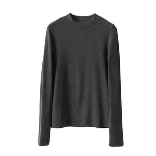 淘么淘 闭眼囤 软糯双面磨毛优可丝蓄热保暖半高领合身T恤打底衫