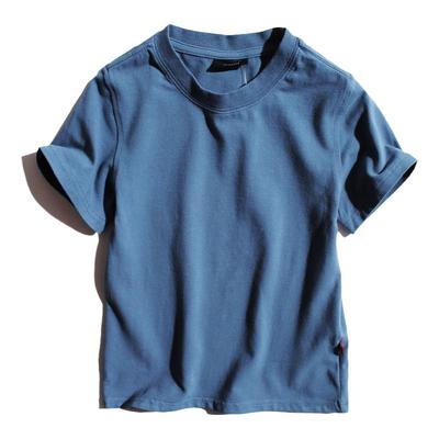 短袖t恤优质新疆长绒棉纯白色