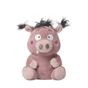 捉趣野猪胡迪毛绒玩具搞怪玩偶桌面摆件公仔陪伴娃娃女孩生日礼物